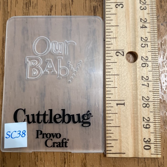 Cuttlebug Mini Embossing Folders-Baby theme - Picture 7 of 8